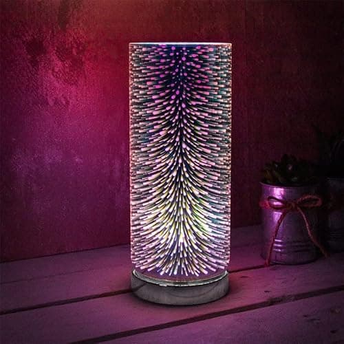 Image of lesser and pavey Led Aroma Burst Design Lamp | Multi-Color