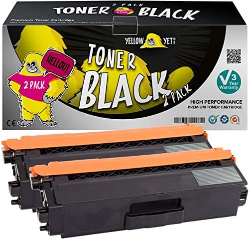 Image of YELLOW YETI TN326BK TN-326 BK (4,000 Pages) 2 Compatible Black Toner Cartridges for Brother HL-L8250CDN HL-L8350CDW DCP-L8400CDN DCP-L8450CDW MFC-L8600CDW MFC-L8650CDW MFC-L8850CDW