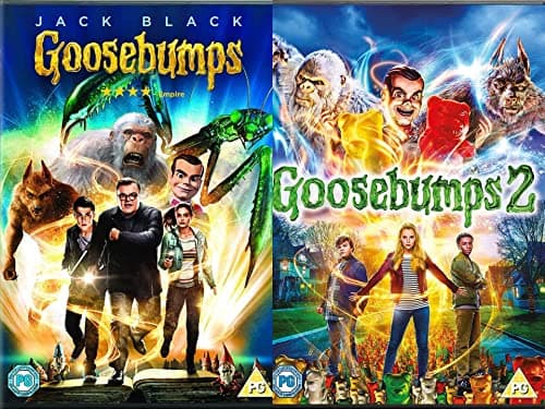 Image of Goosebumps 1-2 Movie Collection DVD - Gossebumps DVD, Goosebumps 2 DVD - Goosebumps 2 Films Set DVD