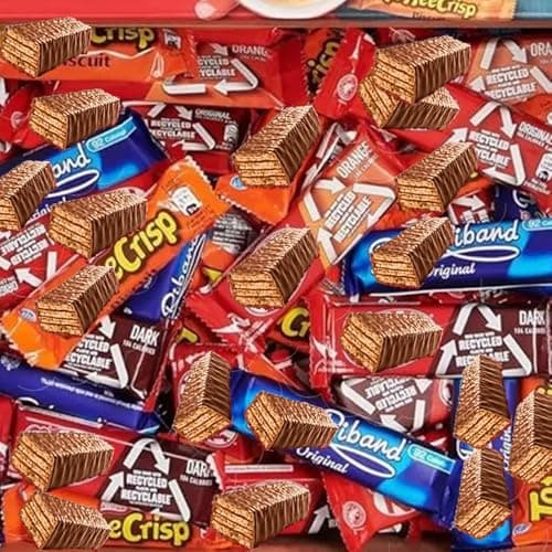 Image of Big Biscuit – Assorted Chocolate Biscuit Bars – Fun Snack Selection for Sharing, Gifting & Office Treats (40)