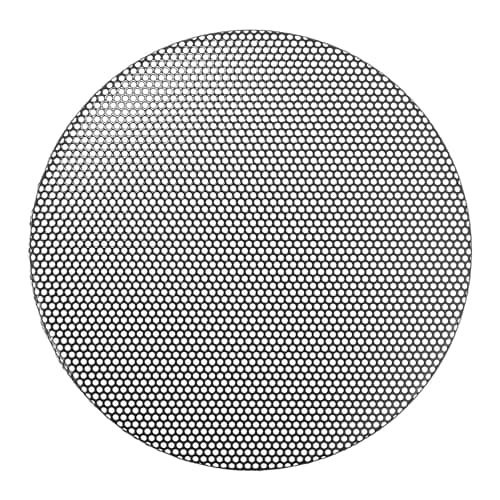 Image of X AUTOHAUX Universal 4.5 Inch Speaker Grills Mesh for Audio Subwoofer 120x6.5mm Grille without Frame Black - Pack of 1
