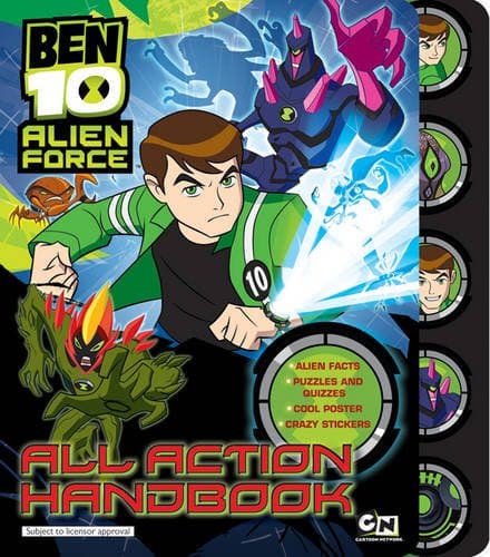 Image of Ben 10 Alien Force: All Action Handbook