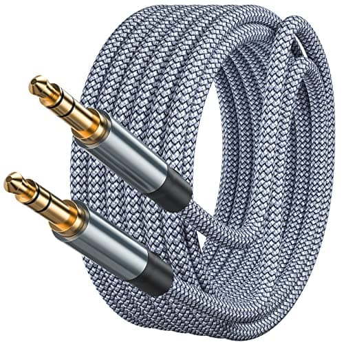 Image of Txtcu 3.5mm Aux Cable 3m, Auxiliary Audio Cable Braided Stereo Mini Jack Male to Male Headphone Cable Auxiliary Aux Audio Cable for Headphones, iPods, iPhones, iPads, Home/Car Stereos,MP3 Player