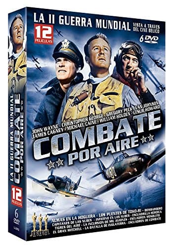 Image of The First Of The Few + Battle Of Britain + Captains Of The Clouds + The Thousand Plane Raid + Mosquito Squadron + Fighter Squadron + Flying Tigers + Bombardier + Twelve O'Clock High + Flying Leathernecks + Men Of The Fighting Lady + The Bridges At Toko-Ri (Region 2)