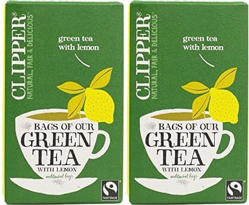Image of Clipper | Organic Green Tea with Lemon | 2 x 20 bags