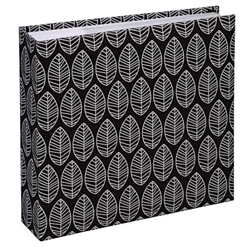 Image of Hama "La Fleur" Memo Photo Album, 22.5 x 22.5 cm for 200 photos in 10x15 cm format, Black
