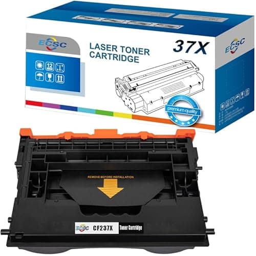 Image of ECSC Toner Cartridge CF237X For Printer, Compatible With HP LaserJet Enterprise M607dn M607n M608dn M608n M608x M608xh M609dh M609dn M609x MFP M631dn MFP M631z (Black, 1-Pack)