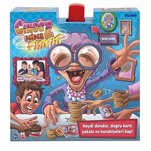 Image of TOMY Games T73114 Greedy Granny – in a Spin