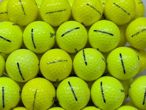 Image of Soft Feel 24 Srixon Yellow Golf Lake Balls Pearl/Grade A Quality (used not new)