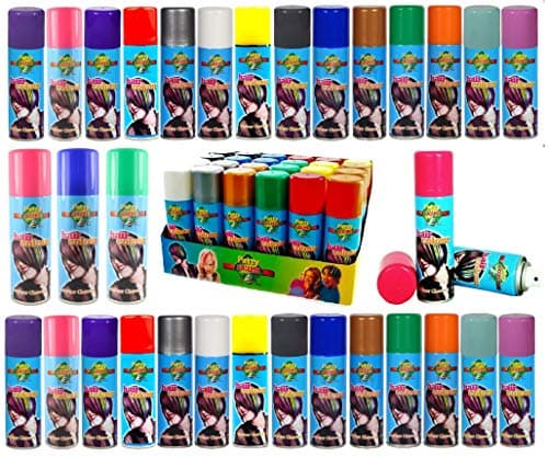 Image of Party Success Temporary Hair Colour Spray Wash Out Spray 125Ml (Blue)