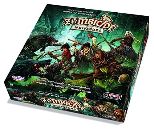 Image of Asmodee | CMON | Zombicide: Black Plague - Wulfsburg | Expansion | Connoisseur Game | Dungeon Crawler | 1-6 Players | Ages 14+ | 60+ Minutes | German