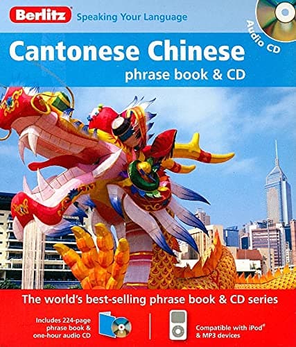 Image of Berlitz: Cantonese Chinese Phrase Book & CD: Phrase & Dictionary (Berlitz Phrase Book & CD)