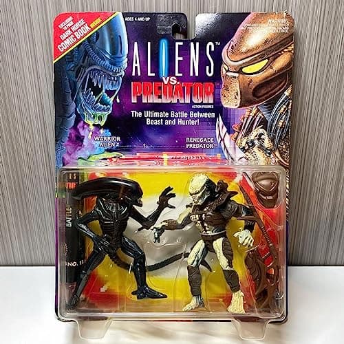 Image of Kenner 1990s Alien VS. Predator Figure/Ken Nomura Toy Terminator Turtles Neka Old Kenner