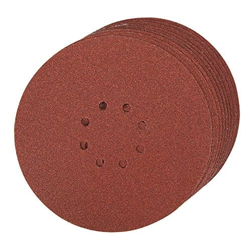 Image of Silverline 274762 Hook and Loop Discs Punched 225 mm 10pk 225 mm 60 Grit