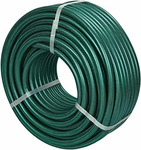 Image of 30m Garden Hosepipe – Standard Watering Hose Reel – Gardening Hose (1/2 inch) Diameter– Reinforced Garden Hose Pipe – Tough 3 Layer PVC Braided Pattern