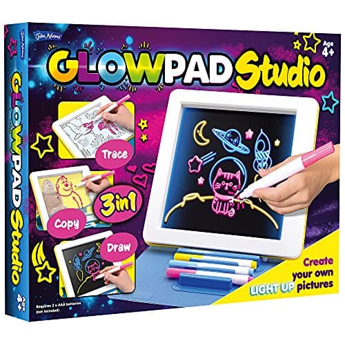 Image of John Adams, Glowpad 3-in-1 Studio: Create Your Own Light Up Pictures, Arts and Crafts, Ages 4+