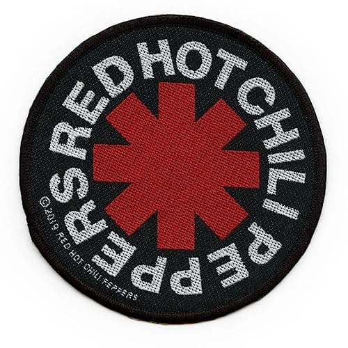 Image of Red Hot Chili Peppers Asterisk Unisex Patch multicolour, 100% polyester,