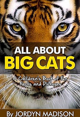 Image of All About Big Cats - Lions, Tigers, Jaguars, Cheetahs, Leopards and More! Man Eaters, Children's Books and eBooks: Another ‘All About’ Book in the Children’s ... Big Cats, Lions, Tigers and Leopards)