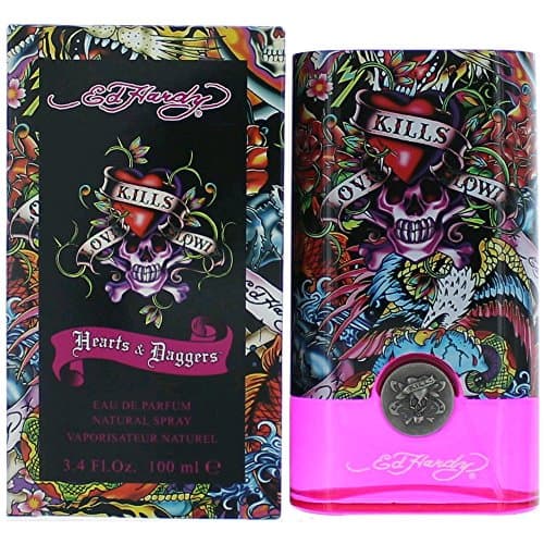 Image of Ed Hardy Hearts & Daggers for Her FOR WOMEN by Christian Audigier - 100 ml Eau de Parfum Spray