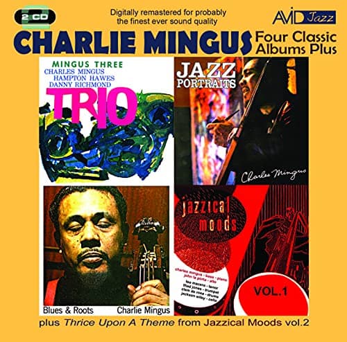 Image of Four Classic Albums Plus (Blues and Roots / Mingus Three: Trio / Jazz Portraits / Jazzical Moods Vol.1)