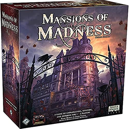 Image of Fantasy Flight Games| Mansions of Madness Second Edition | Board Game | Ages 14+ | 1-5 Players | 120-180 Minute Playing Time