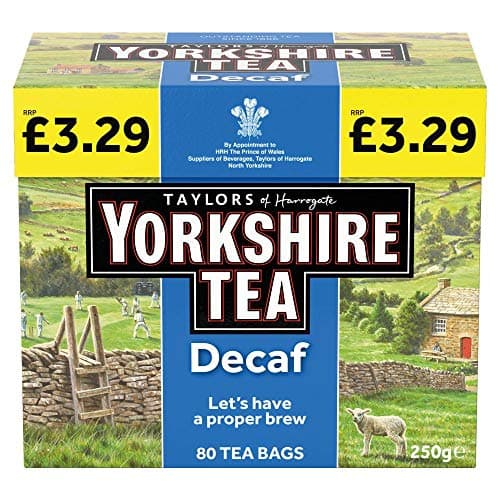 Image of Yorkshire Teabags Decaf 80s x 5