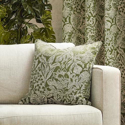 Image of furn. Wylder Nature Bali Botanical Jacquard Polyester Filled Cushion