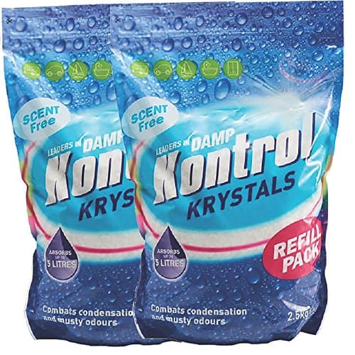 Image of Kontrol Moisture Trap Absorber Refill Crystals 5kg (2 x 2.5kg Krystals) (Scent Free)