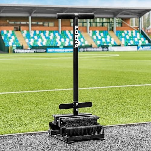 Image of FORZA Compact Boot Scraper Tool | Brush, Wiper, and Cleaner Kit for Sports and Outdoor Shoes - Effective Mud & Dirt Remover for Boots, Shoes and Wellies