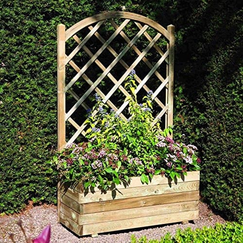 Image of Rowlinson Rectangular Planter and Lattice 85L