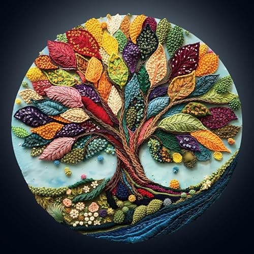 Image of Jigfoxy Wooden Puzzles for Adults, 270-Piece Fibrous Tree of Life Jigsaw Puzzle, Unique Animal-Shaped Jigsaw Puzzle for Adults and Teens, Creative Gift with Premium Wooden Box,13.4 * 13.4in