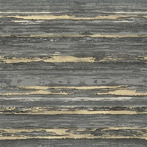 Image of Arthouse Sahara Black/Champagne Heavy Vinyl Wallpaper - Textured Abstract 100177