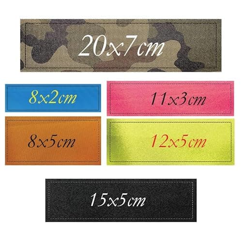 Image of Personalised Patch – Text, Logo or Drawing (15x5cm)