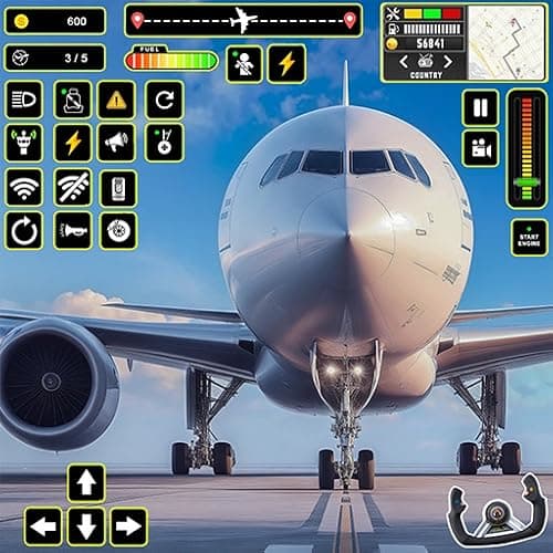Image of Flight Simulator Airplane Games Aeroplan Flying Airplane Sky Racing Boeing Flight Simulator