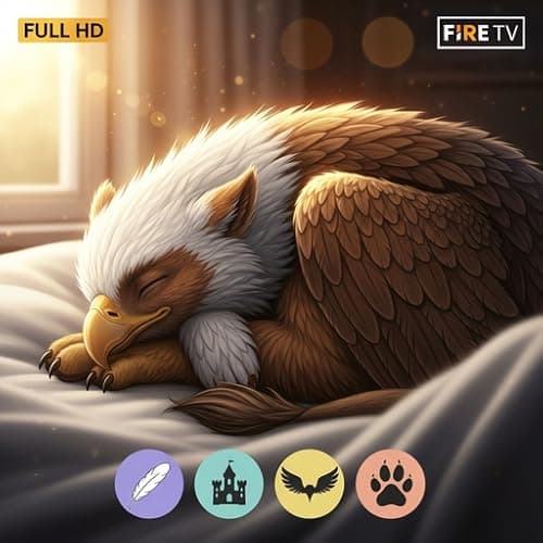 Image of Griffin's Aura: Majestic Ambient Music & Tranquil Soundscapes for Relaxing Sleep (For Fire TV)