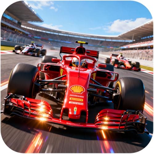 Image of Formula Car Racing Game: F1 Racing Games & a Real Driving Simulator for Formula 1 Car Racing. Experience High Speed F1 Race Simulation & Grand Prix Racing in this Extreme Driving Simulator