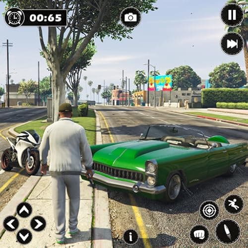 Image of Real Open World Grand Gangster Urban City Games: Extreme Crime City Gangster Mafia Game- Offline Auto War Street 3D