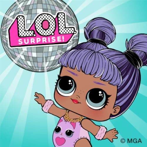 Image of L.O.L. Surprise! Club House. Kids game for girls with popular dolls. Art, sport, dance, music, dress up and much more