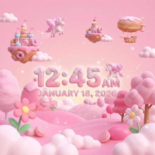Image of Pink Paradise – 4K Girly Wallpapers & Cute Animated Backgrounds | Pastel Vibes for Room Decor & Chill