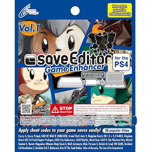 Image of saveEditor Game Enhancer for the PS4 Vol.1 [Download]