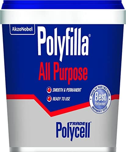 Image of Polycell Trade All Purpose Filler 1KG, White
