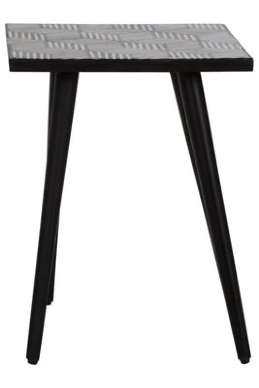Orsina Boho Side Table With Angular Base