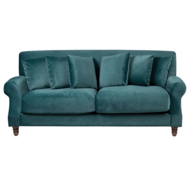 Beliani Sofa 2 Seater Eike Velvet Teal