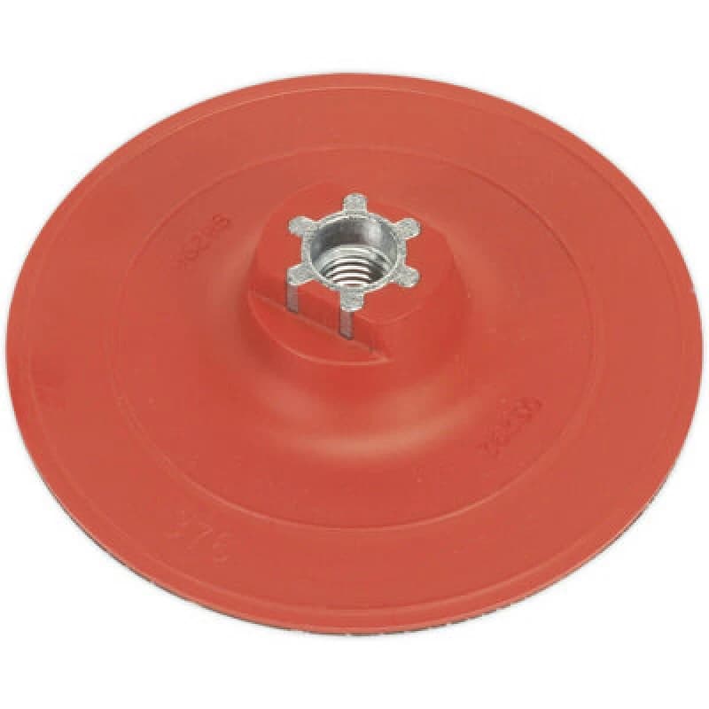 Loops 120mm Hook and Loop Backing Pad - M14 x 2mm Thread - Buffing & Polishing Multi