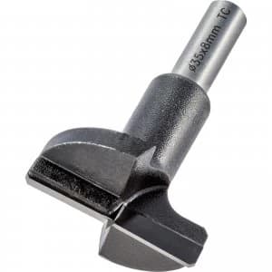 Trend CRAFTPRO TCT Hinge Sinking Bit 35mm 8mm