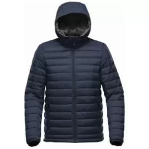 Stormtech Mens Stavanger Thermal Padded Jacket (M) (Navy/Graphite Grey)