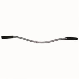 Hy Curved Crystal Browband - Pink/Crystal