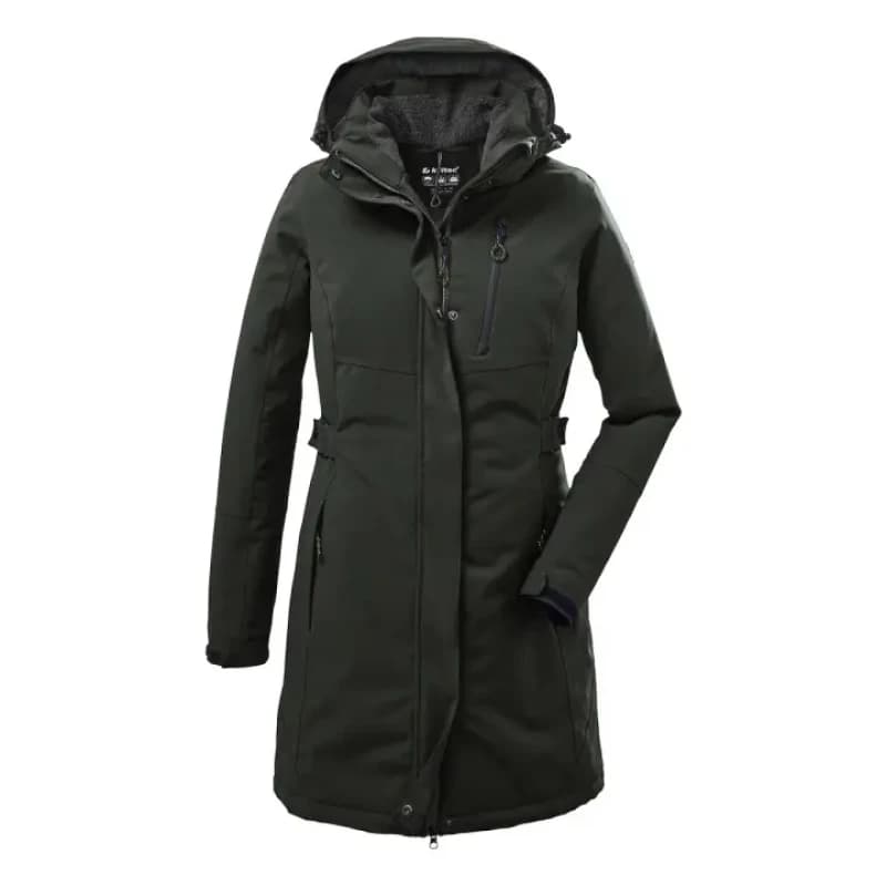 Killtec Womens hooded waterproof jacket Killtec Kow 165 Vert Female 40