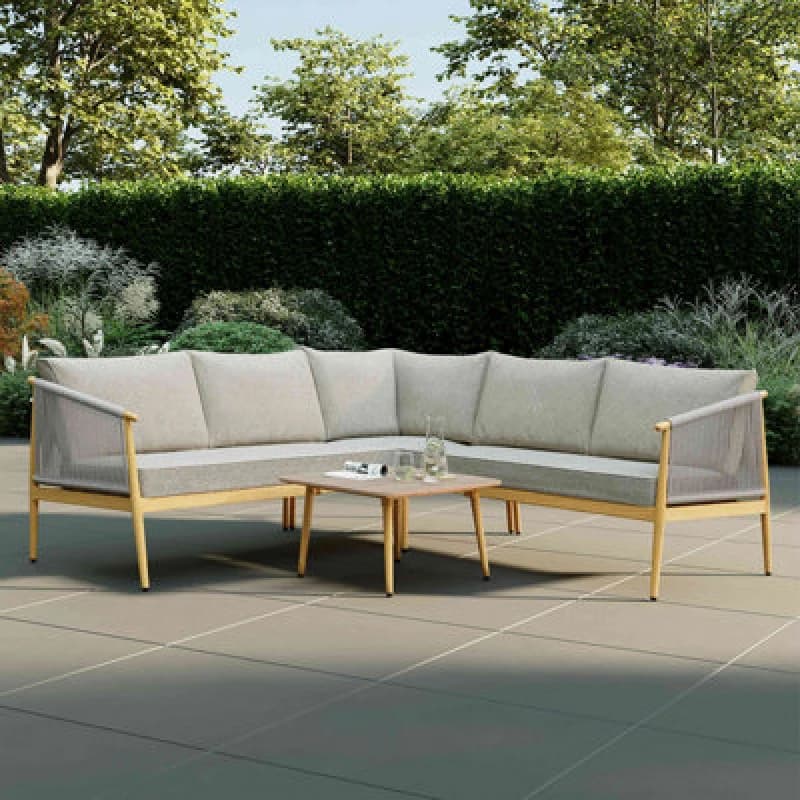 Charles Bentley Almada 4-5 Seater Corner Lounge Set