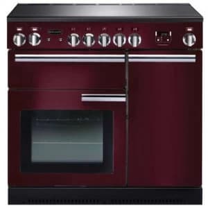Rangemaster 91740 90cm Professional Induction Range in Cranberry